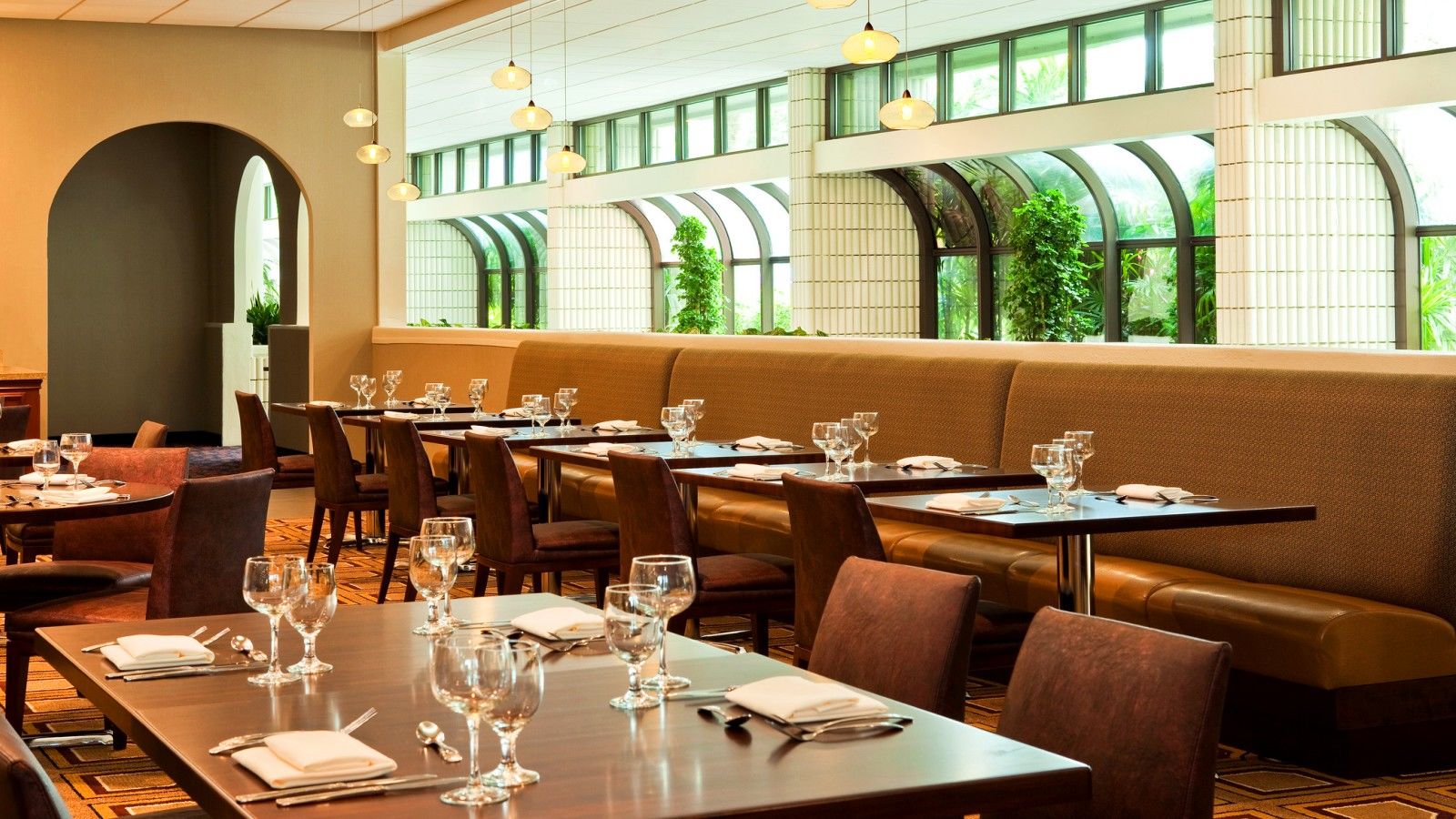 Sheraton Tampa Brandon Hotel Mango Restaurace fotografie